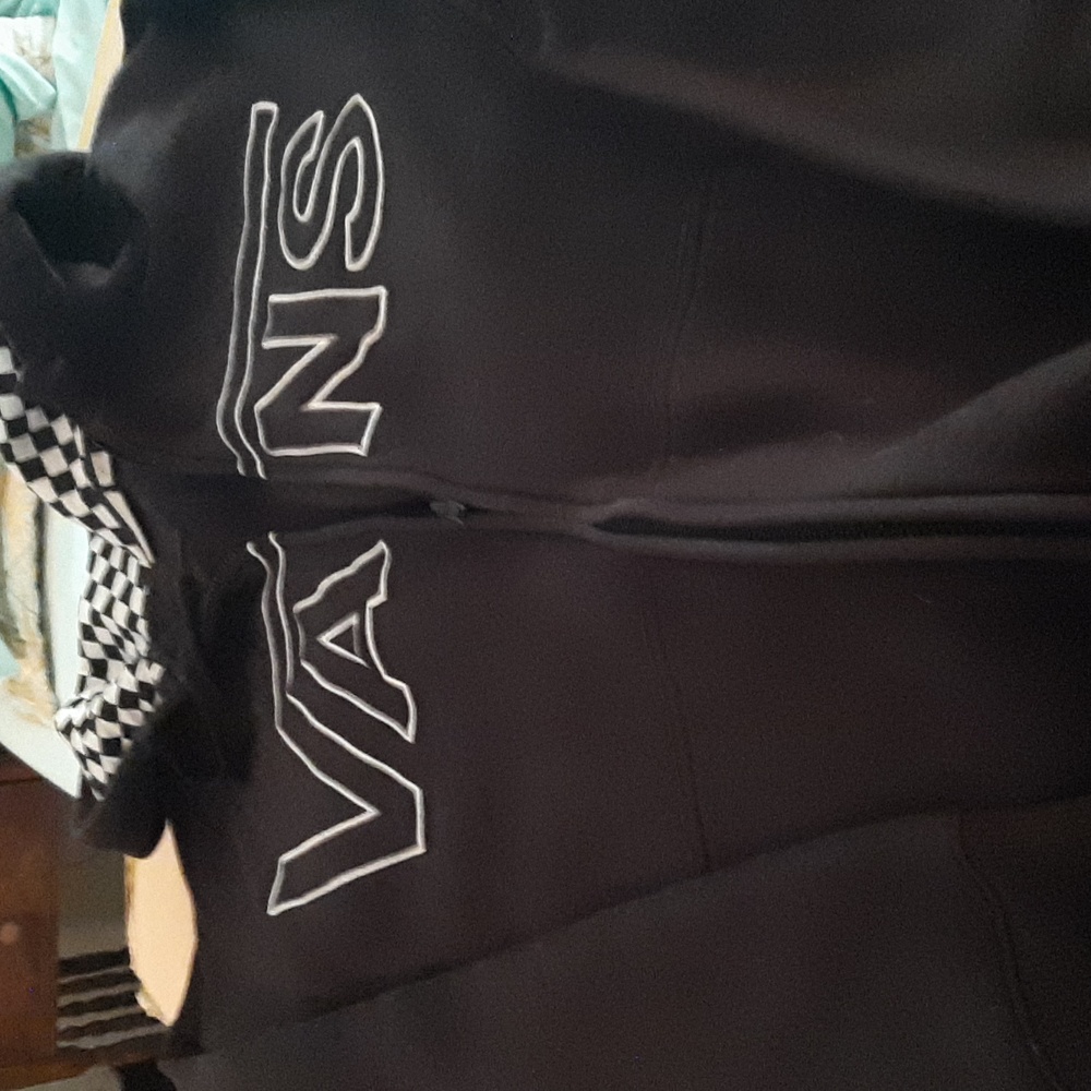 Van's mens xl zip hoodie
